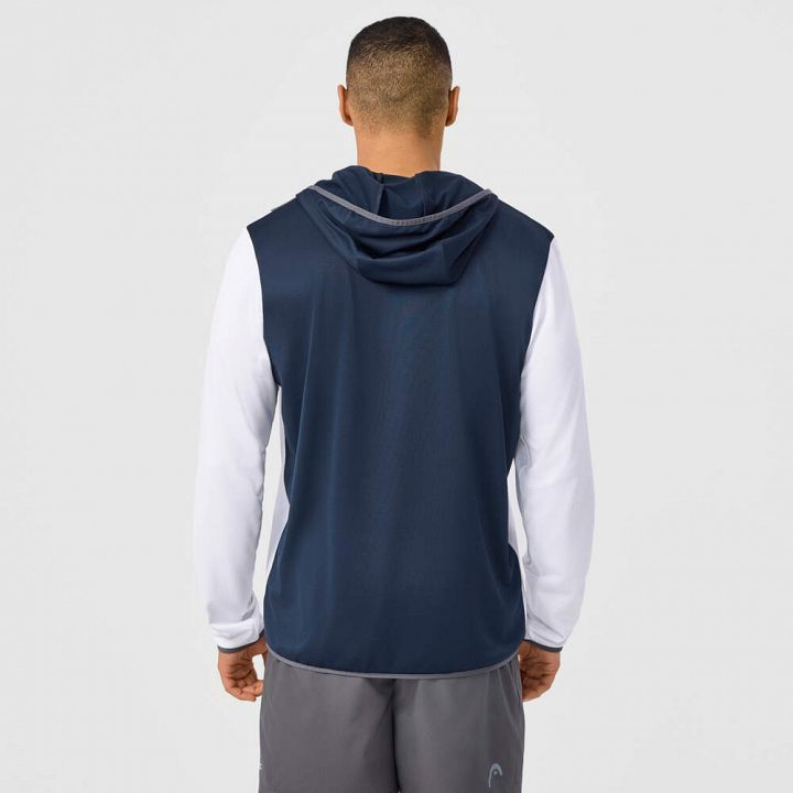 Head Club 25 Tech Hoodie Navy / White